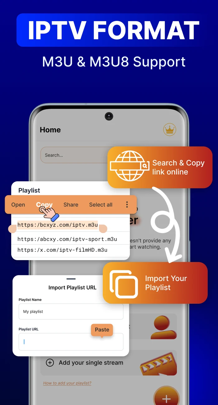 IPTV Smart Player - TV Stream screenshot